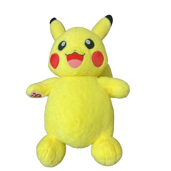 Build-A-Bear Pokémon Pikachu Plush Toy Size 18" Does have Heartbeat - Picture 1 of 4